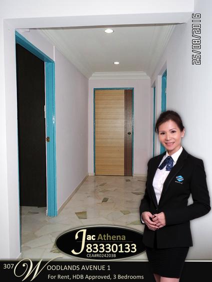 Blk 307 Woodlands Avenue 1 (Woodlands), HDB 4 Rooms #126957512